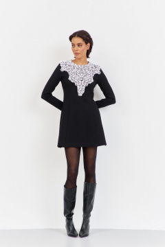 Платье FLAIM 2053 черный - фото 1