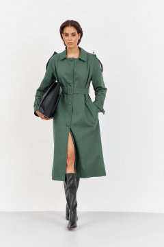 Плащ FLAIM 2055 зеленый мох - фото 2