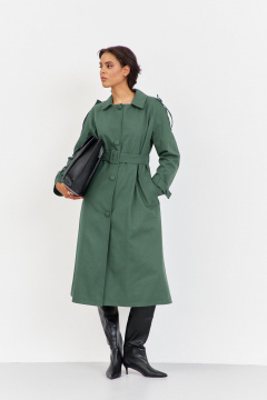 Плащ FLAIM 2055 зеленый мох - фото 1