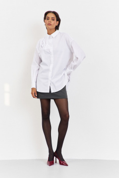 Блуза FLAIM 2062.01 белый - фото 4