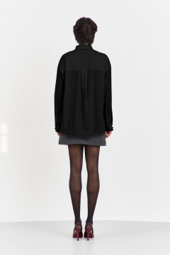 Блуза FLAIM 2062.0 черный - фото 3