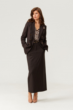 Юбка Панда 106350 коричневый - фото 2