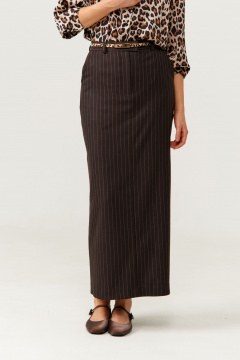 Юбка Панда 106350 коричневый - фото 3
