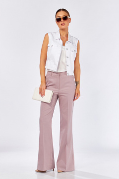 Брюки DOGGI 0219 пудра - фото 1