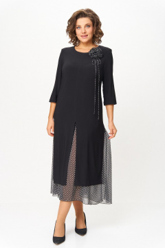 Платье Svetlana-Style 1958 черный_зигзаг - фото 4