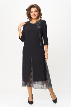 Платье Svetlana-Style 1958 черный_зигзаг - фото 2