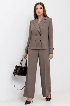 Брюки, жакет Gold Style 2704 коричневый - фото 3