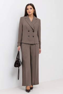 Брюки, жакет Gold Style 2704 коричневый - фото 1