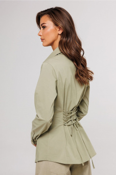 Блуза Butеr 3152 хаки - фото 3