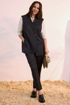 Брюки, жилет, лонгслив Магия моды 2628 - фото 1