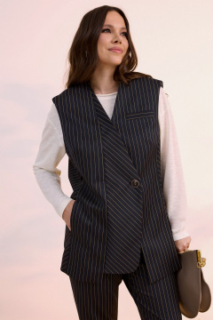 Брюки, жилет, лонгслив Магия моды 2628 - фото 5