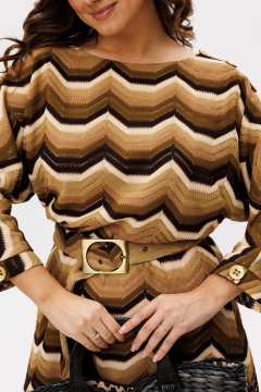 Платье Anelli 1560 латунь - фото 3