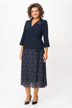 Платье Bonna Image 922-1/2 синий - фото 3