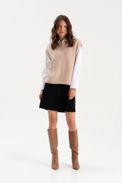 Жилет Romgil РВ0313-ШЕ5 светло-бежевый - фото 4