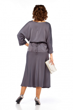 Блуза, юбка Диомант 2090 графит - фото 5