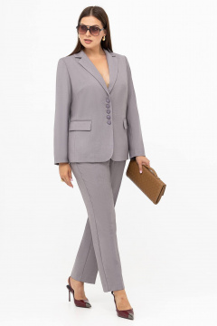Брюки, жакет Gold Style 2738 серый - фото 3