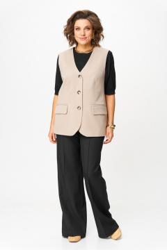 Жилет AVA fashion М-149 бежевый - фото 3