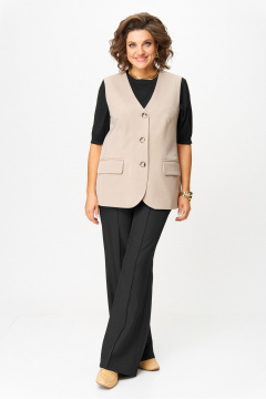 Жилет AVA fashion М-149 бежевый - фото 1