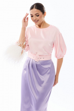 Блуза, юбка Golden Valley 6588 розово-сиреневый - фото 2