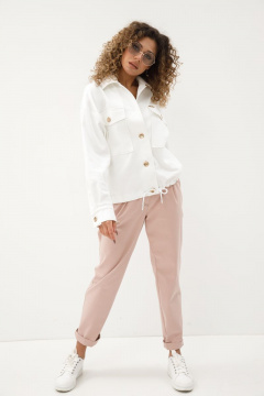 Kod:127 2029 белый+пудра