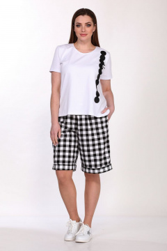 Классическая женская футболка из вискозы для круглогодичного ношения Belinga 5093 - фото 2