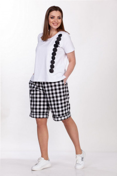 Классическая женская футболка из вискозы для круглогодичного ношения Belinga 5093 - фото 1