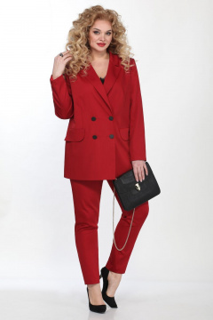 Брюки прямые зауженные из текстиля с карманами Matini 5.1473 - фото 1