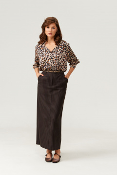 Блуза Панда 103043 бежевый - фото 4