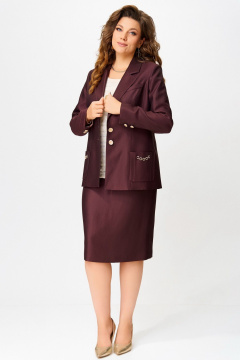 Жакет, юбка Fita 3141 бразилин - фото 3