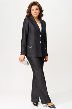Брюки, жакет Fita 3144 черный - фото 3