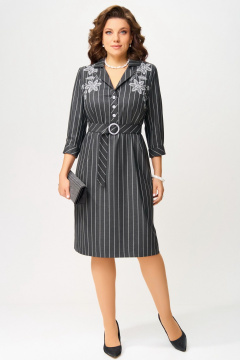 Платье Fita 5072 графит - фото 2
