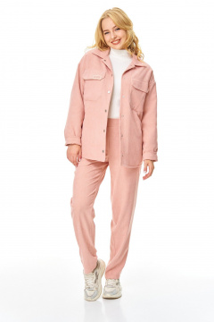 Брюки, рубашка T&N 7688 пудра_бархат - фото 2