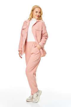 Брюки, рубашка T&N 7688 пудра_бархат - фото 4