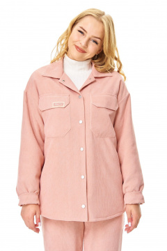 Рубашка T&N 7689 пудра_бархат - фото 1