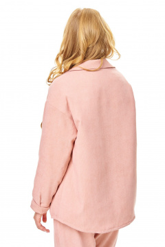 Рубашка T&N 7689 пудра_бархат - фото 4