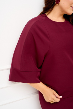 Блуза, юбка IVA 1828 винный - фото 4