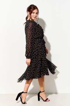 Платье IVA 1735 черный - фото 3