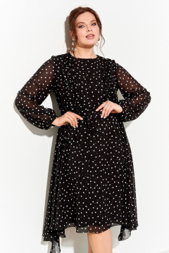 Платье IVA 1735 черный - фото 4