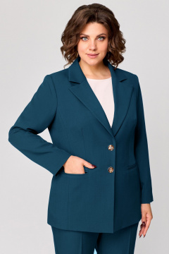 Брюки, жакет Мишель стиль 1208 морская_волна - фото 3