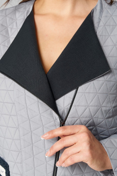 Брюки, жакет Мишель стиль 1296 жемчужно-графтовый - фото 5