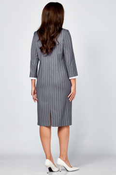 Платье Мишель стиль 1307 серый - фото 5