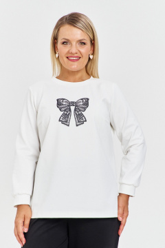 Джемпер OVERYOU М212 белый - фото 2