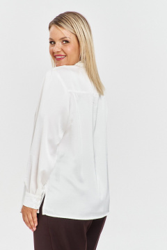 Блуза OVERYOU М220 молочный - фото 3
