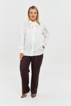 Блуза OVERYOU М220 молочный - фото 1