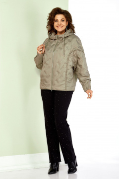 Куртка Shetti 2195 бежево-серый - фото 1