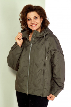 Куртка Shetti 2195 светло-серо-зеленый - фото 4