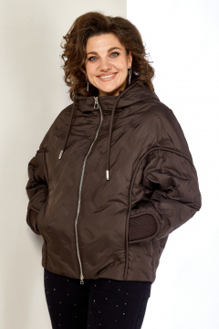 Куртка Shetti 2195 шоколад - фото 5