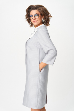 Платье Michel chic 2185 серый - фото 5