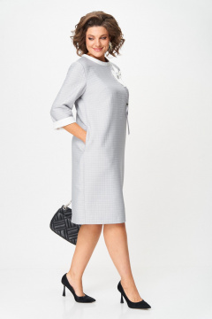 Платье Michel chic 2185 серый - фото 3