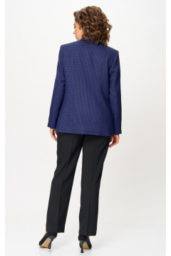 Жакет БелЭльСтиль 412-3_03_22 синий_гусек - фото 5